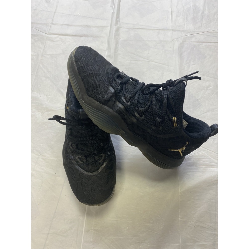 New Mens Jordan Super Fly 2017 Low Basketball Shoes AA2547- 021 Black Sz 8